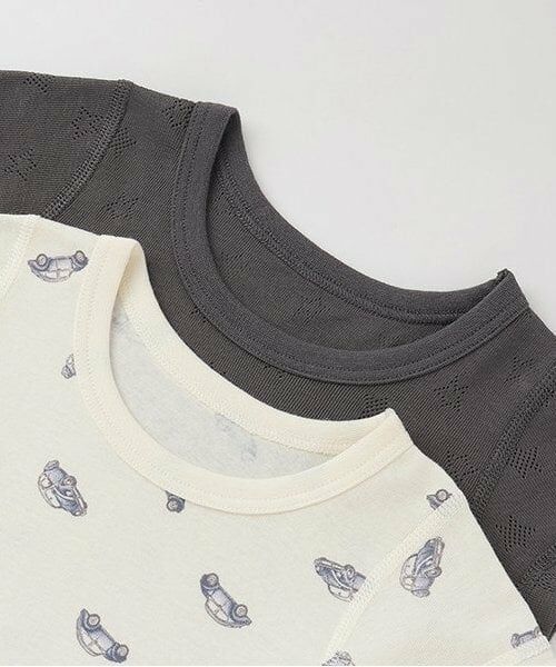 petit main / プティマイン その他インナー・ルームウェア | 【弱酸性】半袖肌着2P | 詳細5