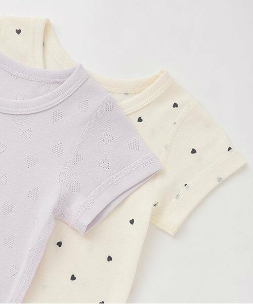 petit main / プティマイン その他インナー・ルームウェア | 【弱酸性】半袖肌着2P | 詳細6