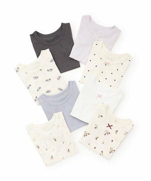 petit main / プティマイン その他インナー・ルームウェア | 【弱酸性】半袖肌着2P | 詳細9