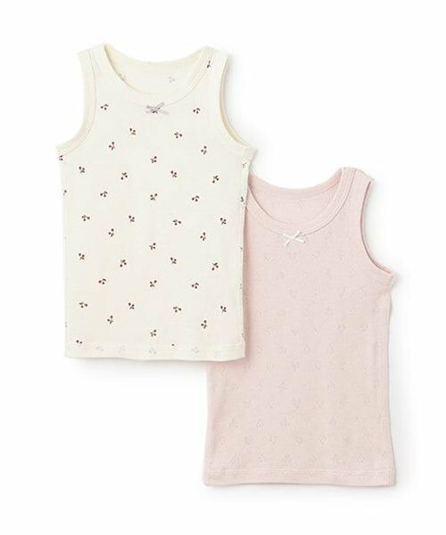 petit main / プティマイン その他インナー・ルームウェア | 【弱酸性】タンク肌着2P（ピンク）