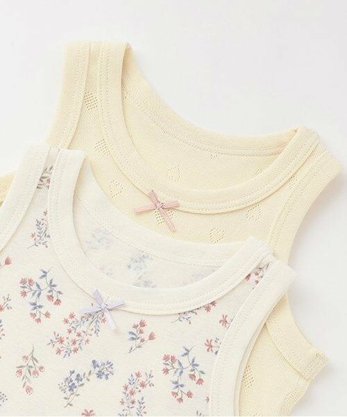 petit main / プティマイン その他インナー・ルームウェア | 【弱酸性】タンク肌着2P | 詳細2