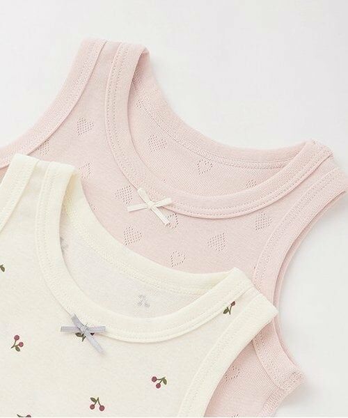 petit main / プティマイン その他インナー・ルームウェア | 【弱酸性】タンク肌着2P | 詳細3