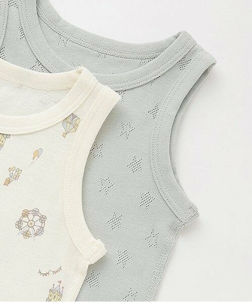 petit main / プティマイン その他インナー・ルームウェア | 【弱酸性】タンク肌着2P | 詳細6