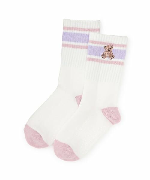 petit main / プティマイン ソックス | 【インセクトシールド】虫除けソックス（ライト ピンク）