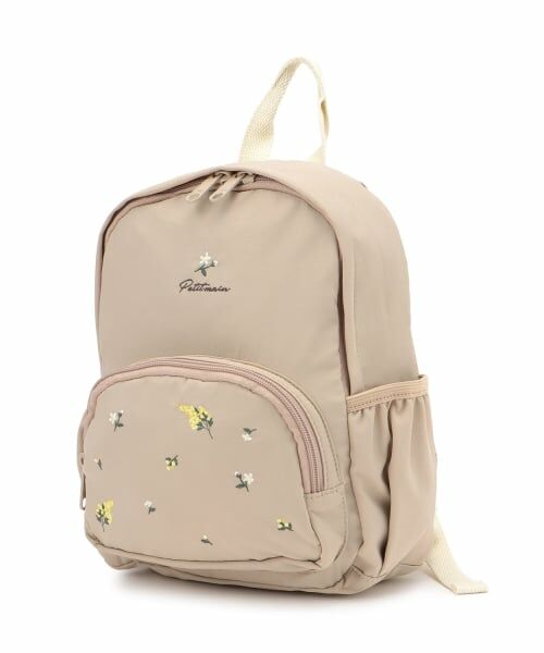 petit main / プティマイン リュック・バックパック | アソートリュック（S）（薄ベージュ）