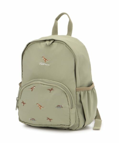 petit main / プティマイン リュック・バックパック | アソートリュック（S）（薄カーキ）