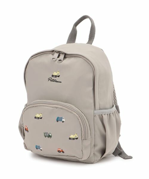 petit main / プティマイン リュック・バックパック | アソートリュック（S）（ライト グレー）