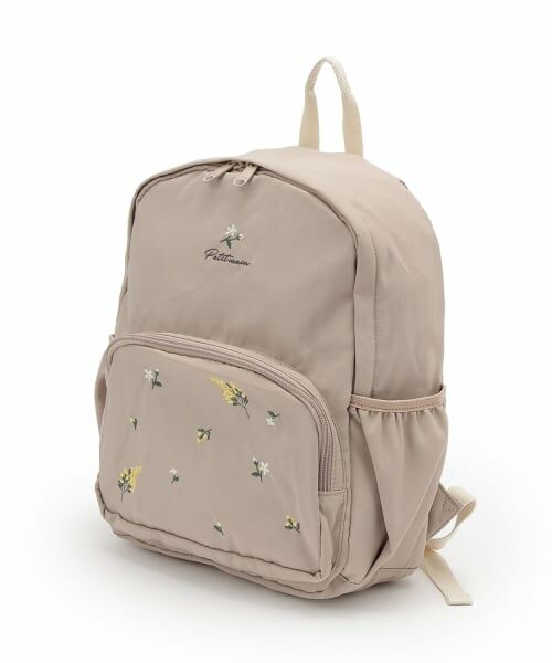 petit main / プティマイン リュック・バックパック | アソートリュック（M）（薄ベージュ）