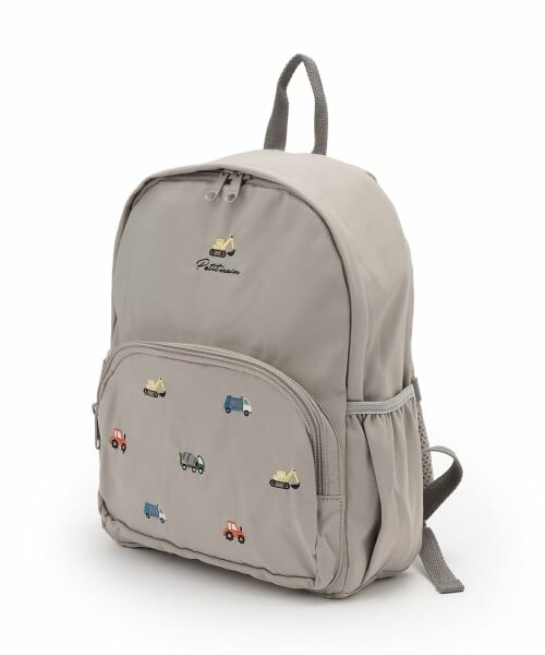 petit main / プティマイン リュック・バックパック | アソートリュック（M）（ライト グレー）