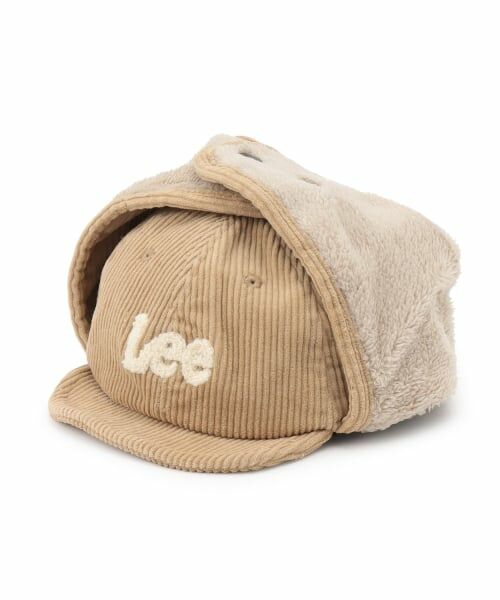 petit main / プティマイン キャップ | 【Lee】フライトキャップ１（薄ベージュ）