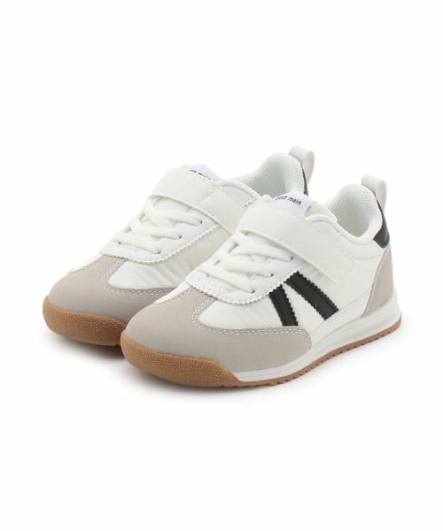 petit main / プティマイン スニーカー | ベーシックスニーカー（オフ ホワイト）