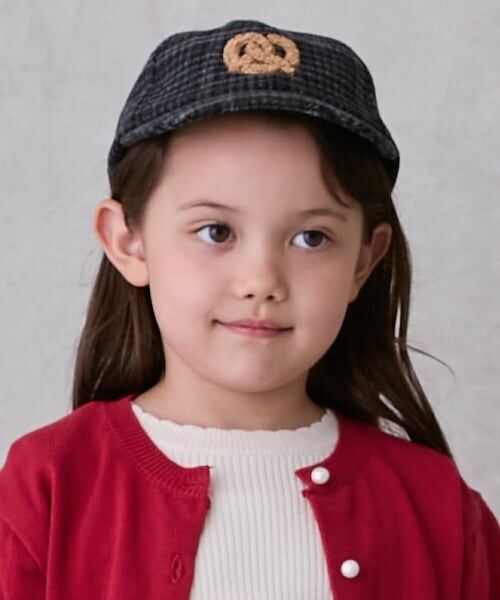 petit main / プティマイン キャップ | アソートキャップ（紺）