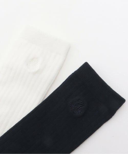 petit main / プティマイン ソックス | ワンポイント刺しゅうハイソックス | 詳細1