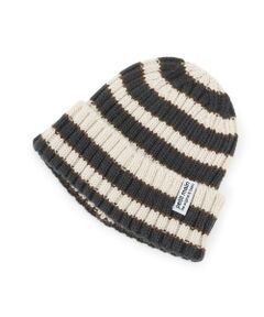 petit main / プティマイン ニットキャップ | ボーダーニット帽