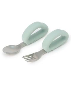 petit main / プティマイン ベビー・キッズグッズ | にぎりやすいシリコンカトラリーセット/L