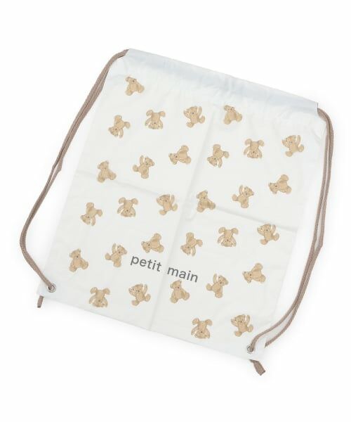 petit main / プティマイン その他 | ビニールバッグ/L（オフ ホワイト）