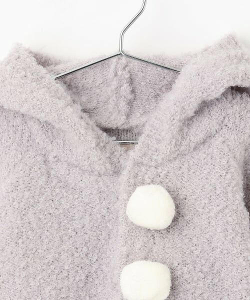 petit main / プティマイン ベビー・キッズウエア | ねこニットカーディガン | 詳細5