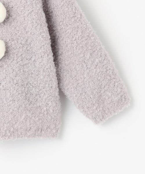 petit main / プティマイン ベビー・キッズウエア | ねこニットカーディガン | 詳細6