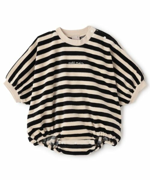 petit main / プティマイン ロンパース | ドルマンロンパース（アイボリー）