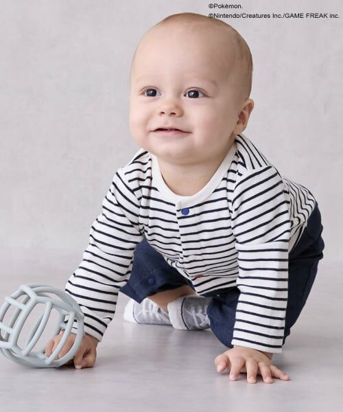 petit main / プティマイン ロンパース | 【モンポケ】セーラーカバーオール | 詳細2