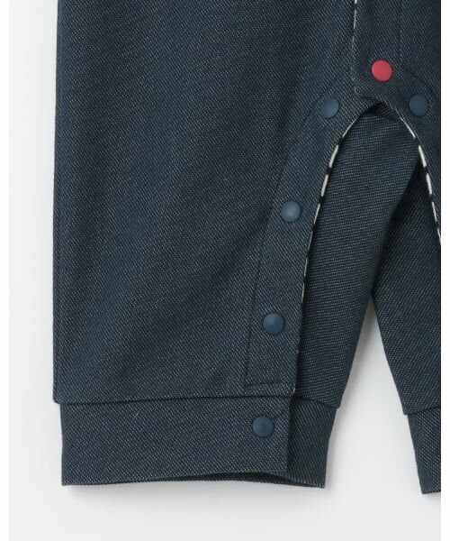 petit main / プティマイン ロンパース | 【モンポケ】セーラーカバーオール | 詳細9