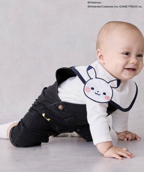 petit main / プティマイン ベビー・キッズウエア | 【モンポケ】モチーフサロペット | 詳細1