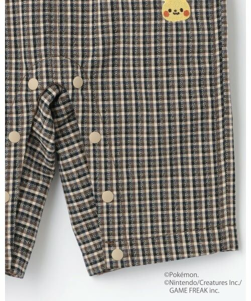 petit main / プティマイン ベビー・キッズウエア | 【モンポケ】モチーフサロペット | 詳細10