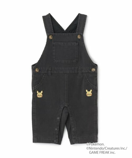 petit main / プティマイン ベビー・キッズウエア | 【モンポケ】モチーフサロペット | 詳細3