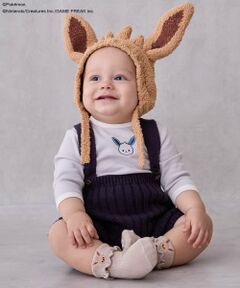 petit main / プティマイン ベビー・キッズウエア | 【モンポケ】サス付きパンツセット