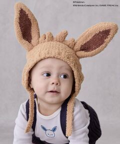 petit main / プティマイン ベビー・キッズグッズ | 【モンポケ】耳付きニット帽