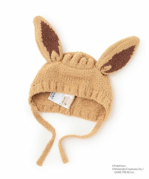 petit main / プティマイン ベビー・キッズグッズ | 【モンポケ】耳付きニット帽 | 詳細4