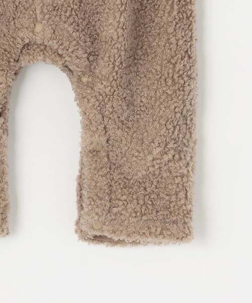 petit main / プティマイン ベビー・キッズウエア | もこもこクマサロペセット | 詳細11