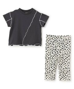 petit main / プティマイン ベビー・キッズウエア | アニマル柄セットアップ