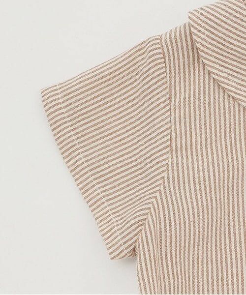 petit main / プティマイン ロンパース | 半袖シャツカバーオール | 詳細3