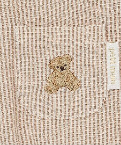 petit main / プティマイン ロンパース | 半袖シャツカバーオール | 詳細4