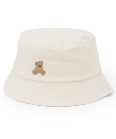 petit main / プティマイン ベビー・キッズグッズ | くま刺しゅうバケットハット
