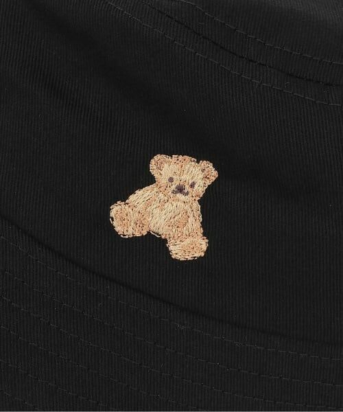 petit main / プティマイン ベビー・キッズグッズ | くま刺しゅうバケットハット | 詳細2