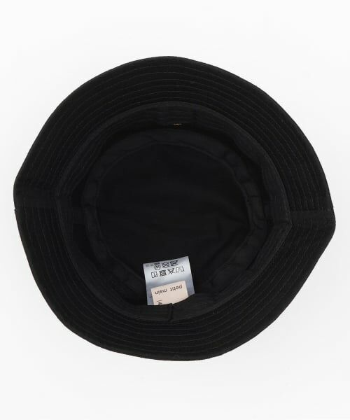 petit main / プティマイン ベビー・キッズグッズ | くま刺しゅうバケットハット | 詳細4