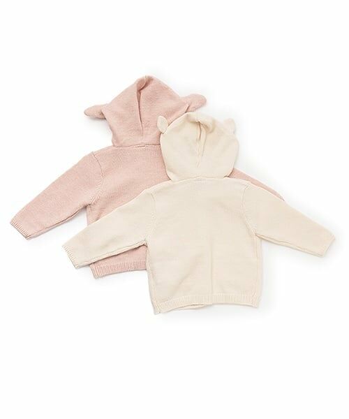 petit main / プティマイン ベビー・キッズウエア | アニマルカーディガン | 詳細10