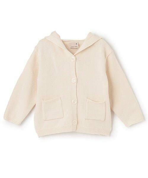petit main / プティマイン ベビー・キッズウエア | アニマルカーディガン | 詳細3