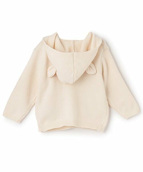 petit main / プティマイン ベビー・キッズウエア | アニマルカーディガン | 詳細4