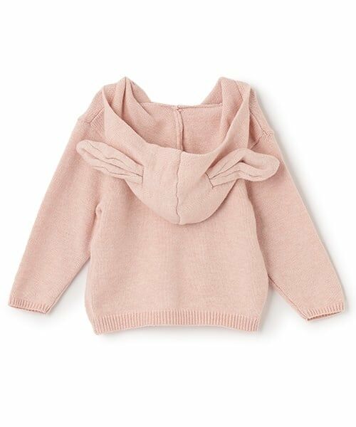 petit main / プティマイン ベビー・キッズウエア | アニマルカーディガン | 詳細5