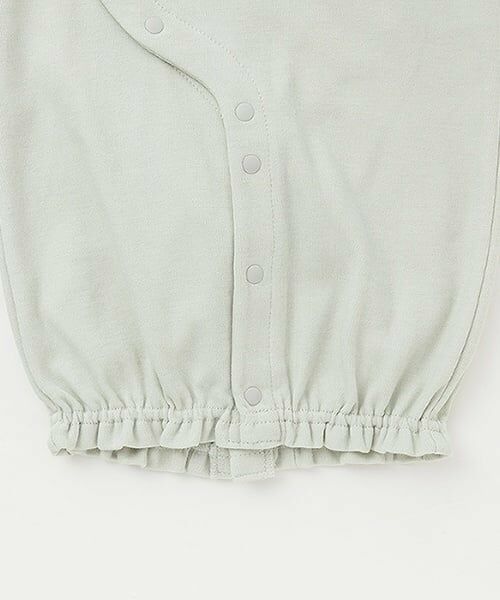 petit main / プティマイン ロンパース | 【オーガニック】アニマル刺しゅう2WAYオール | 詳細12