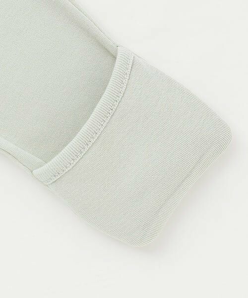 petit main / プティマイン ロンパース | 【オーガニック】アニマル刺しゅう2WAYオール | 詳細8