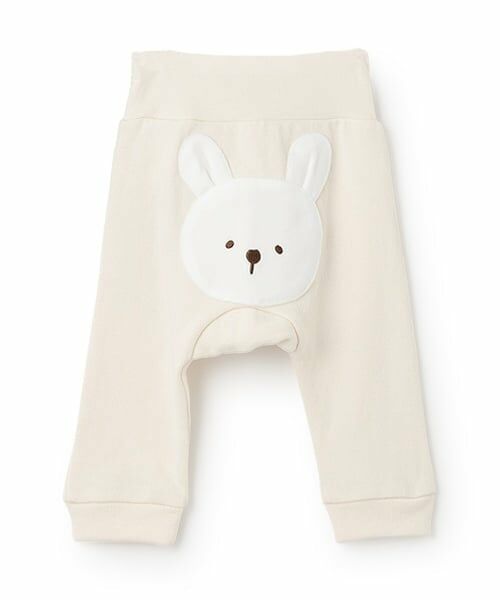 petit main / プティマイン ベビー・キッズウエア | 【抗菌防臭】おしりアニマルパンツ（アイボリー）