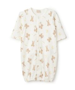 petit main / プティマイン ロンパース | 【肌着つき】動物柄2WAYオール