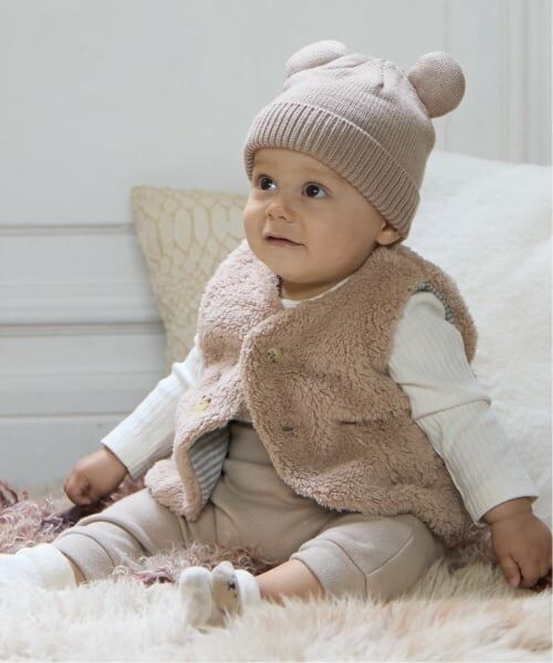 petit main / プティマイン ベビー・キッズグッズ | アニマルニット帽 | 詳細2