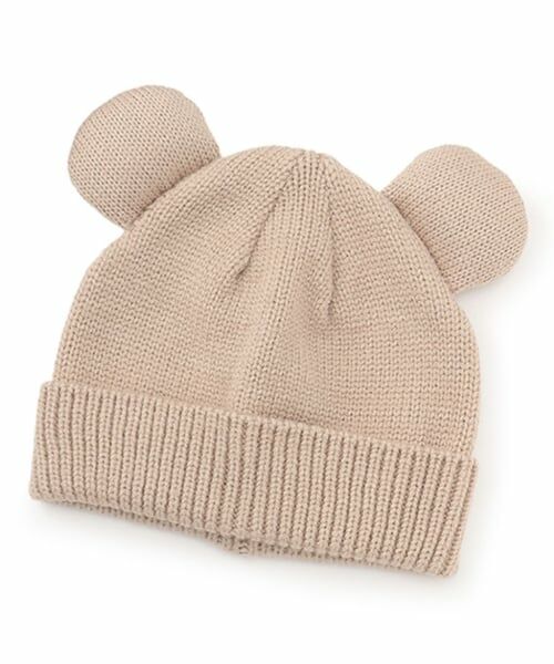 petit main / プティマイン ベビー・キッズグッズ | アニマルニット帽 | 詳細4