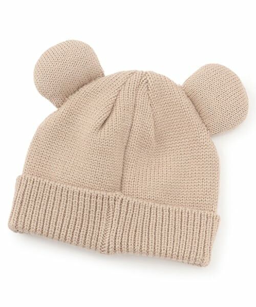 petit main / プティマイン ベビー・キッズグッズ | アニマルニット帽 | 詳細5