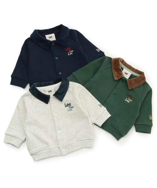 petit main / プティマイン ベビー・キッズウエア | 【Lee】襟付きジャケット | 詳細12